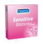 Prezervative Pasante Sensitive Te Holle Dhe Te Lubrifikuar 3 cope