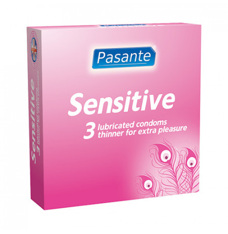 Prezervative Pasante Sensitive Te Holle Dhe Te Lubrifikuar 3 cope
