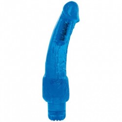 Vibrator Xhel Jammy Jelly Puzzling Glitter Blue 24 cm