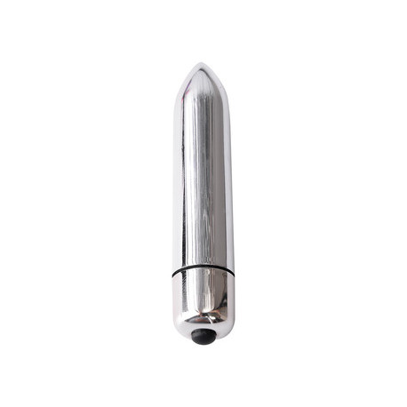 Vibrator Bullet Classic Silver Argjend 9 cm