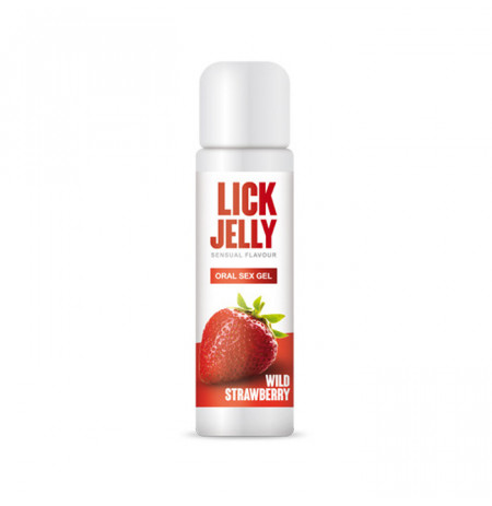 Xhel Stimulues I Ngrenshem Per Seks Oral Lick Jelly Me Arome Luleshtrydhe 50 ml