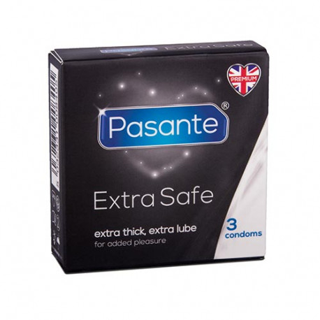 Prezervative Pasante Extra Safe Te Trashe Dhe Te Lubrifikuar 3 cope
