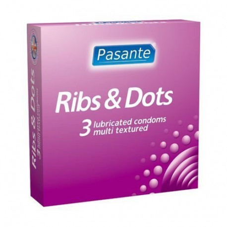 Prezervative Pasante Ribs And Dots Me Kanale Dhe Kokrra 3 cope